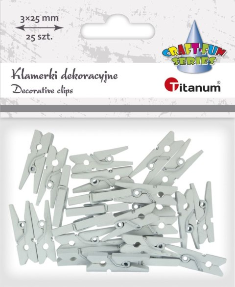 Ozdoba drewniana Titanum Craft-Fun Series klamerki (C293) Ozdoba drewniana Titanum Craft-Fun Series klamerki (C293)