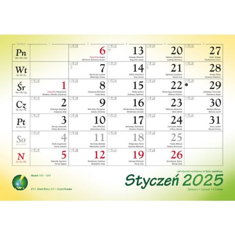 Kalendarz ścienny Kulinarny rodzinny 2026 280mm x 200mm Lucrum (WL01) Kalendarz ścienny Kulinarny rodzinny 2026 280mm x 200mm Lucrum (WL01)