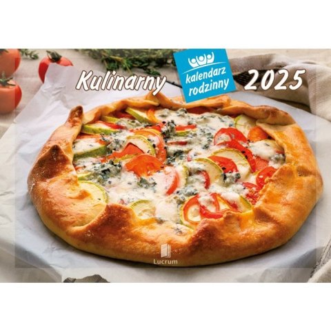 Kalendarz ścienny Kulinarny rodzinny 2026 280mm x 200mm Lucrum (WL01) Kalendarz ścienny Kulinarny rodzinny 2026 280mm x 200mm Lucrum (WL01)