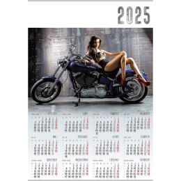 Kalendarz ścienny PATI plakatowy 607mm x 880mm Lucrum (PL20)