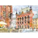 Kalendarz ścienny miasta w awkareli rodzinny 2026 280mm x 400mm Lucrum (WL05)