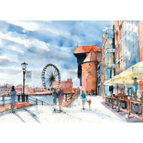 Kalendarz ścienny miasta w awkareli rodzinny 2026 280mm x 400mm Lucrum (WL05) Kalendarz ścienny miasta w awkareli rodzinny 2026 280mm x 400mm Lucrum (WL05)