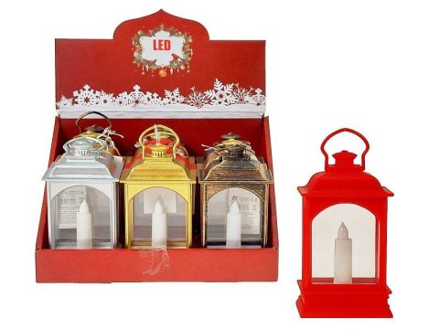 Lampki świąteczne świeczka, ze światłem LED, 12x7x4cm Adar (602250) Lampki świąteczne świeczka, ze światłem LED, 12x7x4cm Adar (602250)