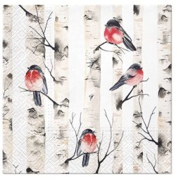 Serwetki Lunch BN Birch Trees miks bibuła [mm:] 330x330 Paw (SDL230100)