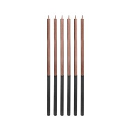 Świeczka urodzinowa Platinium różowo-złote Godan (7C-SPSR)