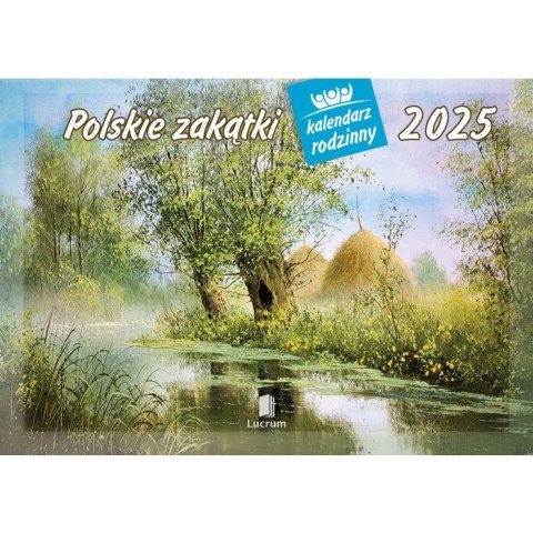 Kalendarz ścienny POLSKIE ZAKĄTKI rodzinny 2026 280mm x 400mm Lucrum (WL06) Kalendarz ścienny POLSKIE ZAKĄTKI rodzinny 2026 280mm x 400mm Lucrum (WL06)