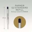 Wkład do długopisu Parker QINKFLW czarny Mmm (1950372)