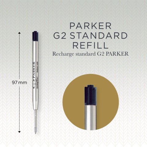 Wkład do długopisu Parker QINKFLW czarny Mmm (1950372) Wkład do długopisu Parker QINKFLW czarny Mmm (1950372)