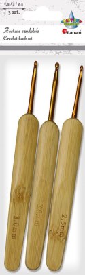 Zestaw do szydełkowania Craft-Fun Series ZESTAW SZYDEŁEK Titanum (24BR0202-1)