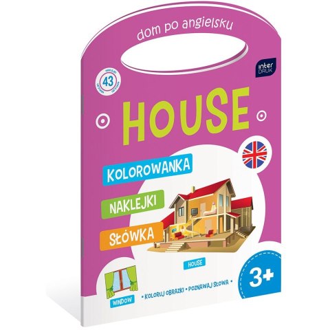 Książka dla dzieci kolorowanka z rączką Interdruk (MAA4RĄCANG)