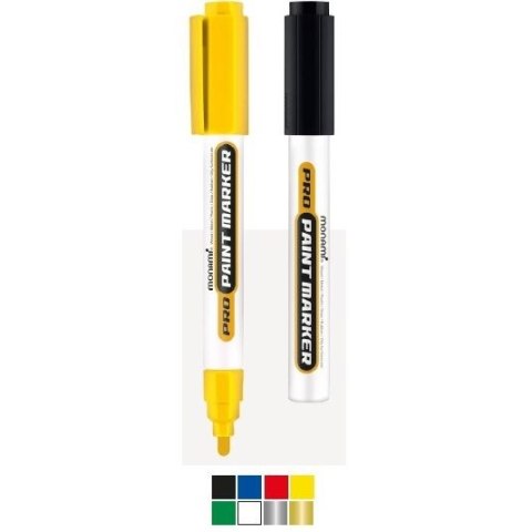 Marker olejowy Monami ProPaint 2080151051 złoty 2,0mm okrągła końcówka (160-2483) Marker olejowy Monami ProPaint 2080151051 złoty 2,0mm okrągła końcówka (160-2483)