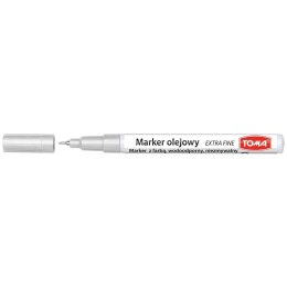 Marker olejowy Toma extra fine srebrny 0,9mm (TO-442 9 4)