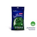 Balon gumowy Strong, Pastel Emerald Green (1 op. / 100 szt.) zielony 270mm Partydeco (SB12P-003)