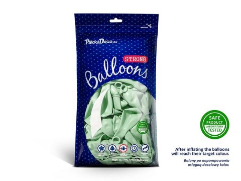 Balon gumowy Strong Baloons Pastel Pistachio 1op/100sztuk pastelowy 100 szt pistacjowy 270mm (SB12P-006) Balon gumowy Strong Baloons Pastel Pistachio 1op/100sztuk pastelowy 100 szt pistacjowy 270mm (SB12P-006)