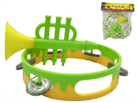 Bębenek Cabo Toys tamburynko z trąbką (K430) Bębenek Cabo Toys tamburynko z trąbką (K430)