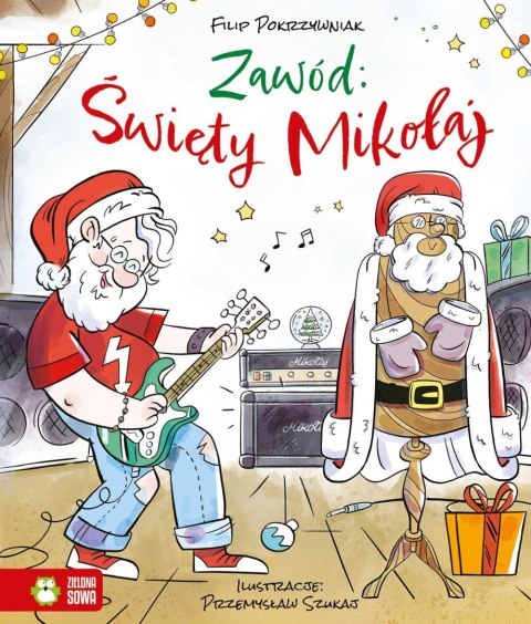 Książeczka edukacyjna Zawód: Święty Mikołaj Zielona Sowa