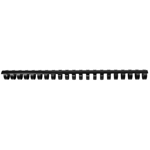 Grzbiety do bindowania A4 czarny plastik śr. 19mm Titanum (19CZ) Grzbiety do bindowania A4 czarny plastik śr. 19mm Titanum (19CZ)