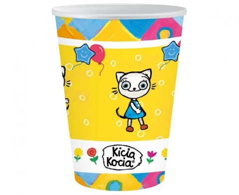 Kubek jednorazowy Godan Kicia Kocia papier 250ml (PM-KKKO) Kubek jednorazowy Godan Kicia Kocia papier 250ml (PM-KKKO)