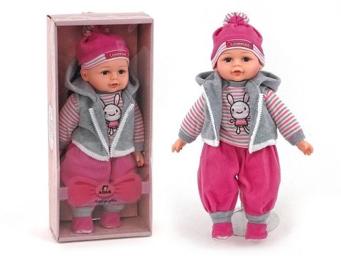 Lalka Bobas 35 cm, z polskim dźwiękiem, BOX Adar (501317)