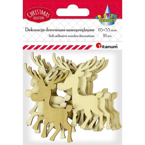 Ozdoba drewniana Craft-Fun Series renifery Titanum (5724-2) Ozdoba drewniana Craft-Fun Series renifery Titanum (5724-2)