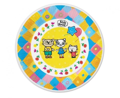 Talerz jednorazowy Godan Kicia Kocia papier śr. 180mm 6 szt (PM-TKKO) Talerz jednorazowy Godan Kicia Kocia papier śr. 180mm 6 szt (PM-TKKO)