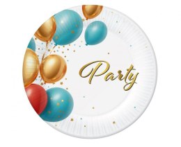 Talerz jednorazowy Godan Party papier śr. 180mm 6 szt (PG-TPAR)
