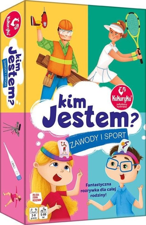 Gra edukacyjna Kukuryku Kim jestem Zawody i sport Gra edukacyjna Kukuryku Kim jestem Zawody i sport