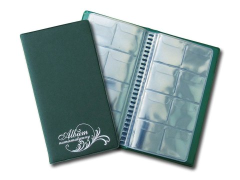 Klaser numizmatyczny Z NOTESEM czarny [mm:] 108x195 Warta (112-016)