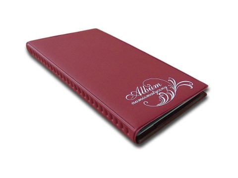 Klaser numizmatyczny Z NOTESEM czarny [mm:] 108x195 Warta (112-016)