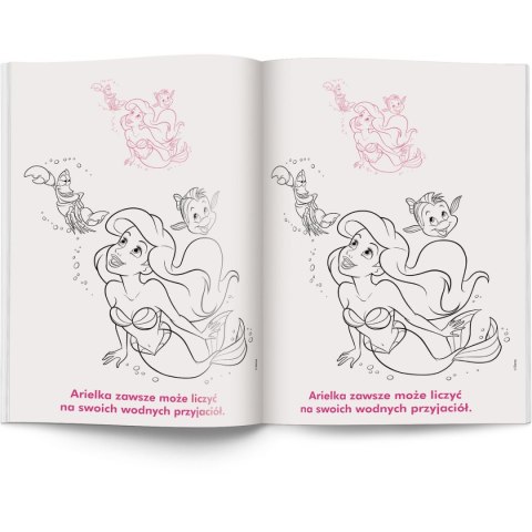 Książka dla dzieci Ameet Disney Księżniczka Kolorowanka z naklejkami Książka dla dzieci Ameet Disney Księżniczka Kolorowanka z naklejkami