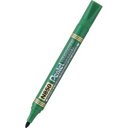 Marker permanentny Pentel zielony 1,5mm okrągła końcówka