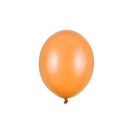Balon gumowy Partydeco metalizowany pomarańczowy (SB12M-005)