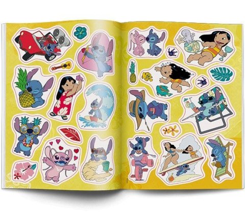 Książka dla dzieci Ameet Disney Stich Kolorowanka z Naklejkami (NA-9135) Książka dla dzieci Ameet Disney Stich Kolorowanka z Naklejkami (NA-9135)