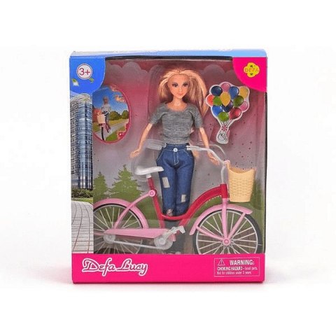 Lalka z rowerem [mm:] 290 Adar (427877)