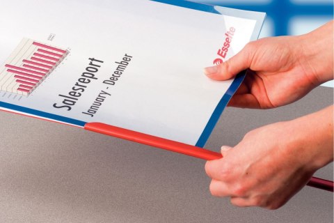 Listwy wsuwane przezroczysty 3mm Leitz (21770)