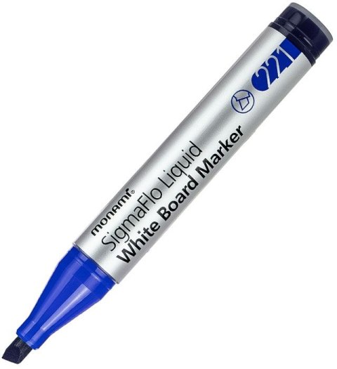 Marker suchościeralny Monami SigmaFlo WBM-C221 2080151517 niebieski okrągła końcówka (160-2437) Marker suchościeralny Monami SigmaFlo WBM-C221 2080151517 niebieski okrągła końcówka (160-2437)