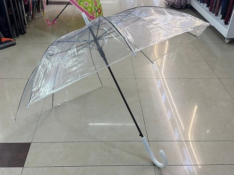 Parasol Adar automatyczny długi, przezroczysty (610378) Parasol Adar automatyczny długi, przezroczysty (610378)