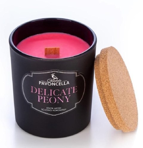 Świeczka ozdobna Classico Delicate Peony czarna 135g Pavoncella (5905711530073) Świeczka ozdobna Classico Delicate Peony czarna 135g Pavoncella (5905711530073)