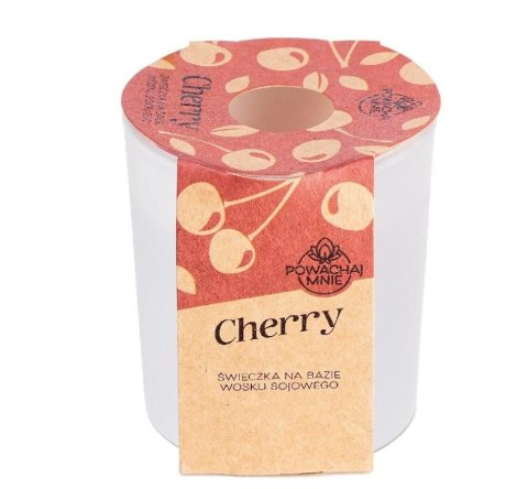 Świeczka ozdobna Pavoncella Powąchaj mnie Cherry 130ml (5906492907115) Świeczka ozdobna Pavoncella Powąchaj mnie Cherry 130ml (5906492907115)