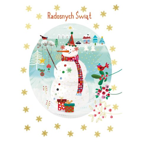 Kartka składana BN BAŁWAN W KÓŁKU B6 Henry (5905701480012)