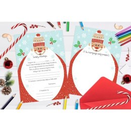 Kartka składana LIST DO MIKOŁAJA MIKOŁAJ Z BRODA A4 Henry (5905701485680)