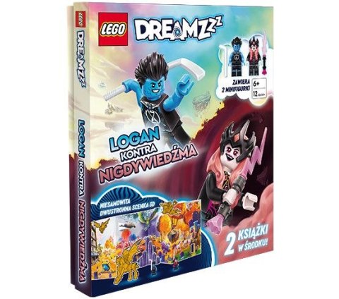 Książka dla dzieci Ameet LEGO® DREAMZzz™. Logan kontra Nigdywiedźma (Z ALB 5401) Książka dla dzieci Ameet LEGO® DREAMZzz™. Logan kontra Nigdywiedźma (Z ALB 5401)