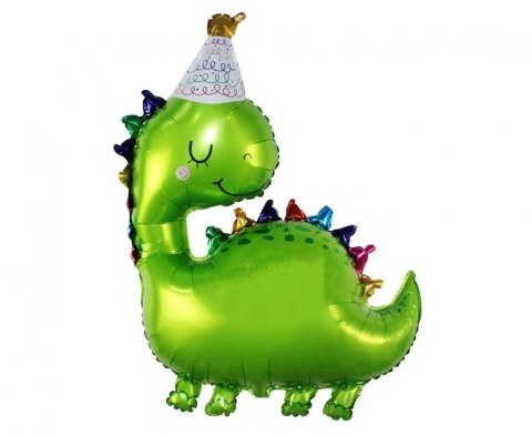 Balon foliowy Godan Dinozaur w czapeczce, 66x80 cm (BF-HDWC) Balon foliowy Godan Dinozaur w czapeczce, 66x80 cm (BF-HDWC)