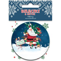 Bileciki do prezentów MIKOŁAJ Z ELFAMI Henry (5905701485642)