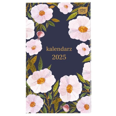 Kalendarz książkowy (terminarz) 5902277358684 9x15,5 kieszonkowy 90mm x 155mm Interdruk (64 STRONY)