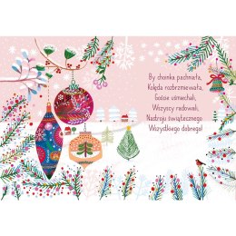 Kartka składana BN BOMBKI W KŁÓKU B6 Henry (5905701480029)