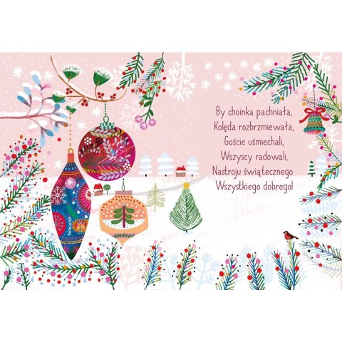 Kartka składana BN BOMBKI W KŁÓKU B6 Henry (5905701480029)