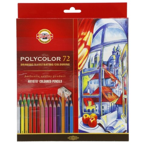 Kredki ołówkowe Koh-I-Noor 72 kol. Kredki ołówkowe Koh-I-Noor 72 kol.