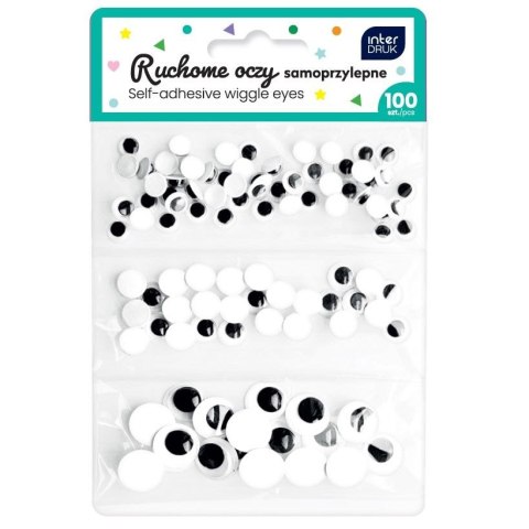 Oczka ruchome samoprzylepne 5902277356888 100 szt Interdruk (100 szt) Oczka ruchome samoprzylepne 5902277356888 100 szt Interdruk (100 szt)
