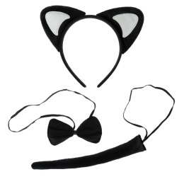 Akcesoria do kostiumów Komplet zwierzątka z ogonkiem - kot Arpex (SK8411)